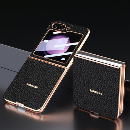 Luxury Electroplated Leather Case