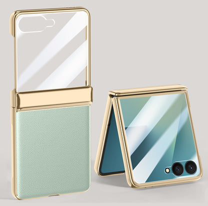 Luxury Electroplated Leather Case