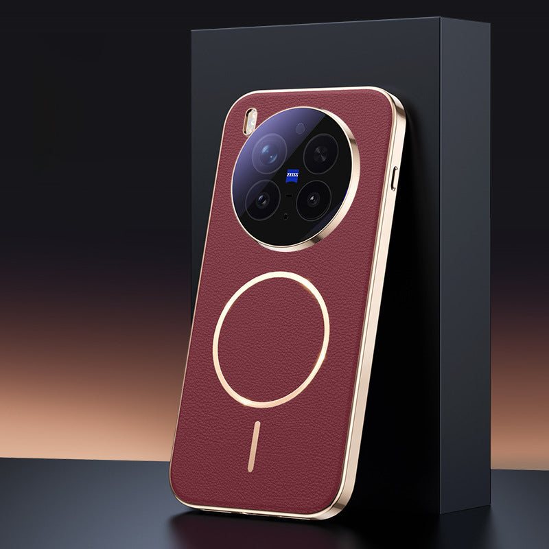 Luxury Leather Case with MagSafe