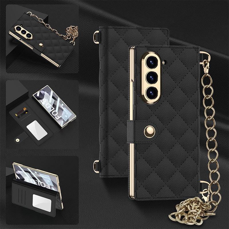 Crossbody Chain Wallet Case