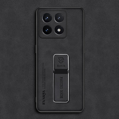 Matte Leather Case with Stand