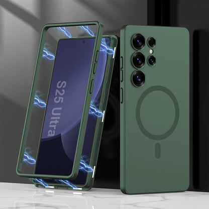 Magnetic Frame Frosted Case with MagSafe