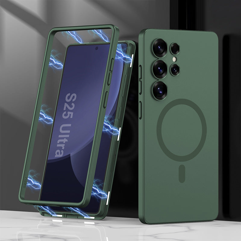 Magnetic Frame Frosted Case with MagSafe