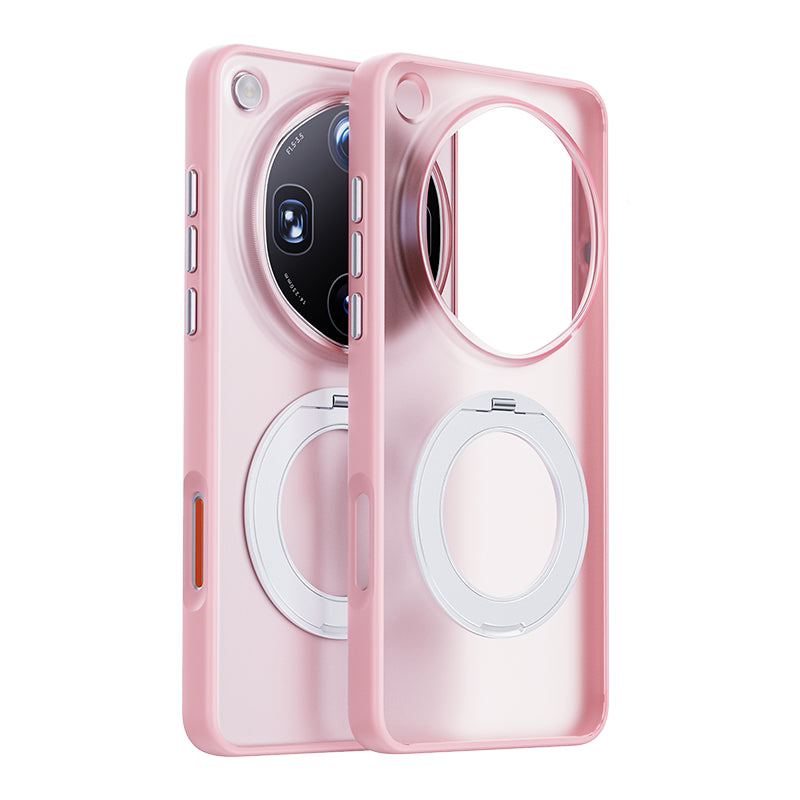 Translucent Frosted Swivel Stand Case