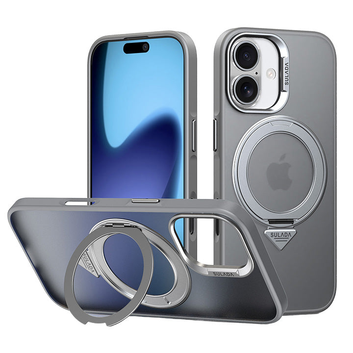 Anti-Fall Bracket Protective Case with MagSafe