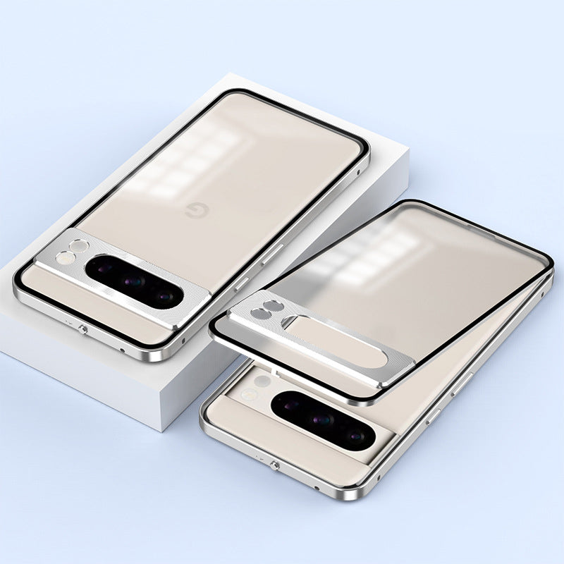 Single-Sided Buckle Metal Frame Case