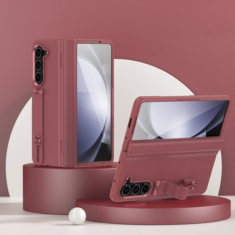 Genuine Leather Case with Strap