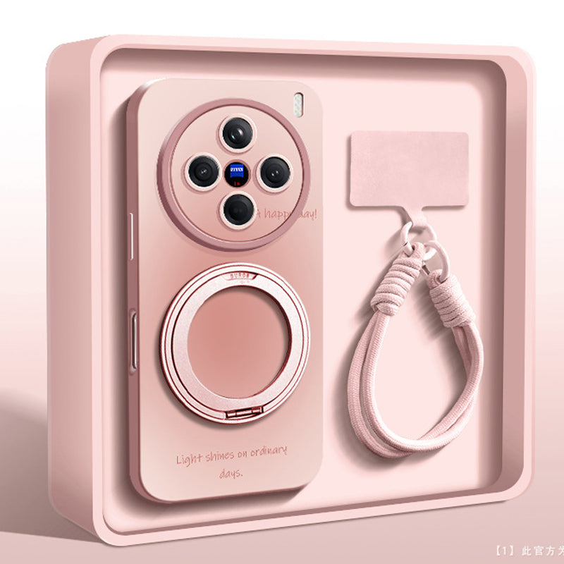 Liquid Silicone Lanyard Case with MagSafe