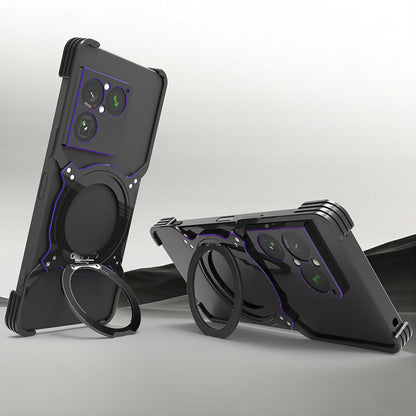 Serie Sony | Caja magnética para teléfono de vidrio metálico ultrafino 