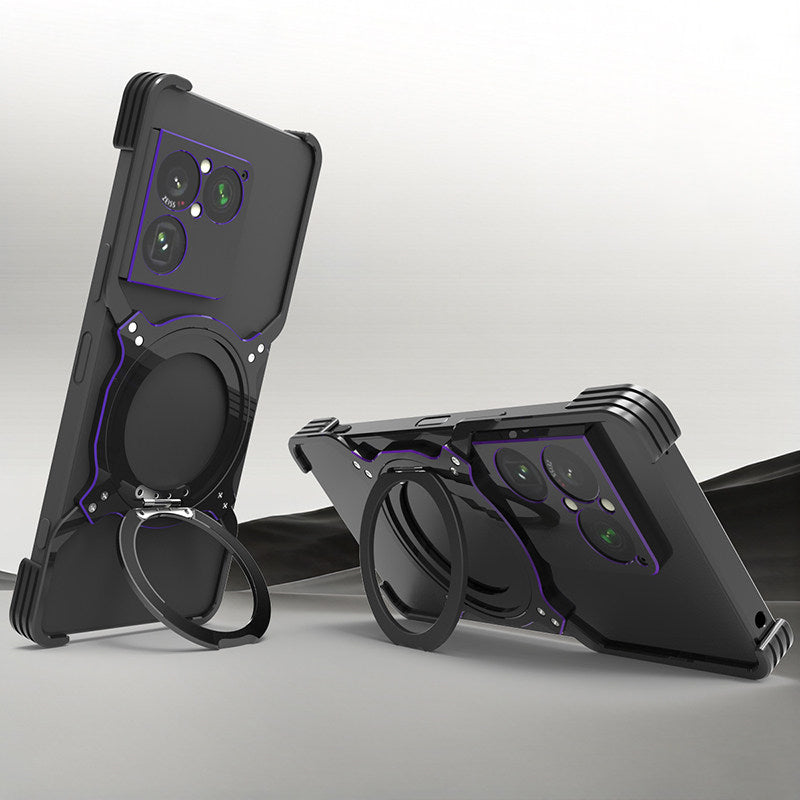 Serie Sony | Caja magnética para teléfono de vidrio metálico ultrafino 