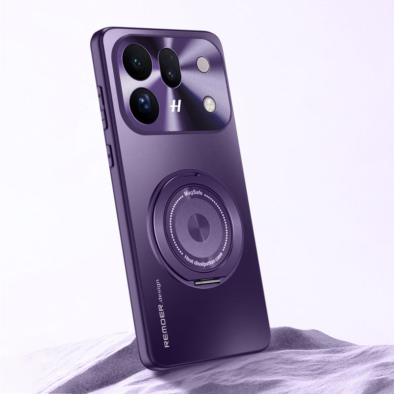 Rotating Magnet Stand Frosted Case