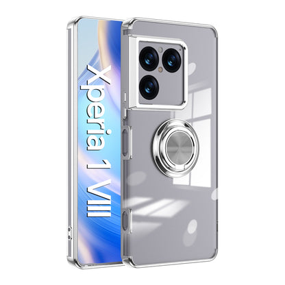Magnetic Ring Stand Clear Case