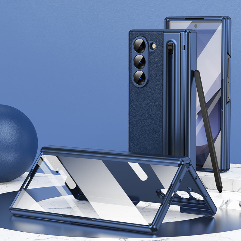 Electroplated Folding Case with Pen Slot