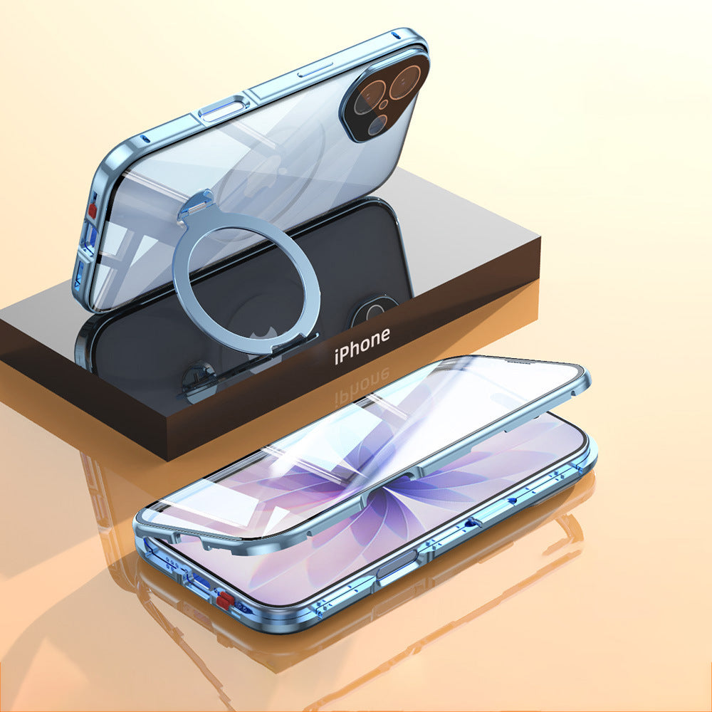 Double-Sided Protective Magsafe Case with Kickstand