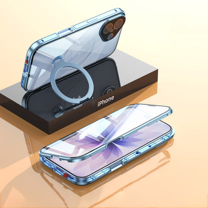 Double-Sided Protective Magsafe Case with Kickstand