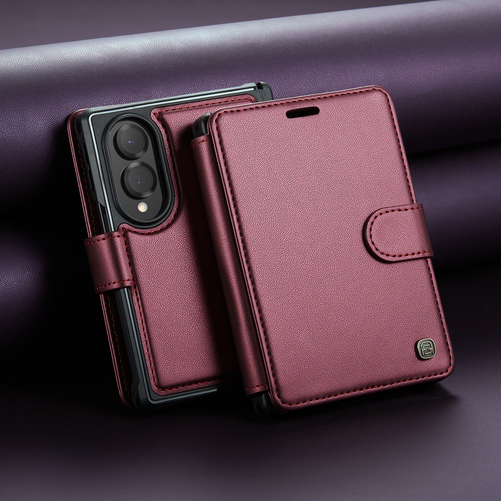 Retro Flip Leather Case