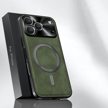 High-Quality Business Leather Case with MagSafe