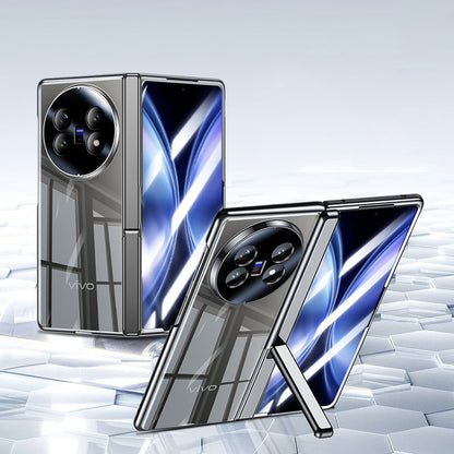 Transparent Electroplated Vertical Case