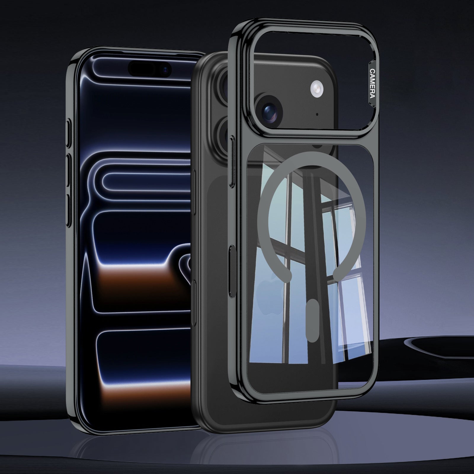 Electroplated Clear Case with MagSafe