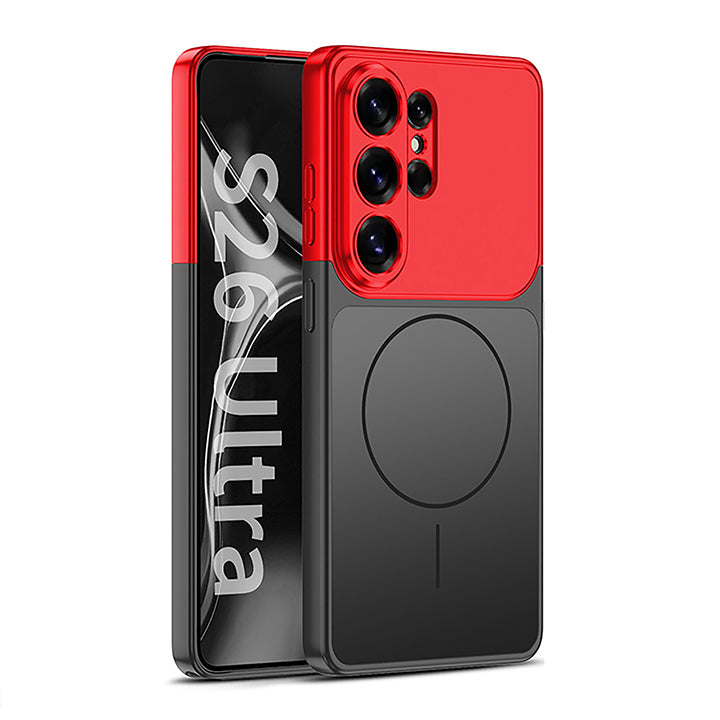 Creative Splicing Frosted Case with MagSafe