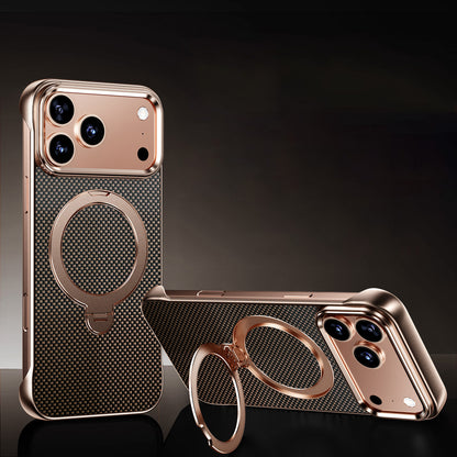 Printed Carbon Fiber Matte Case with MagSafe