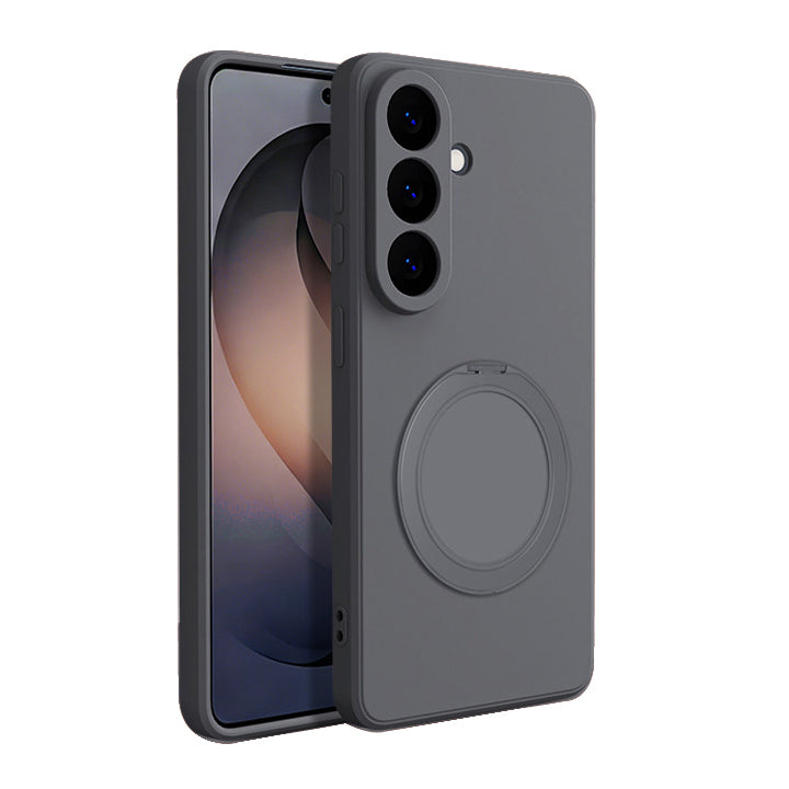 Rotating Bracket Liquid Silicone Case