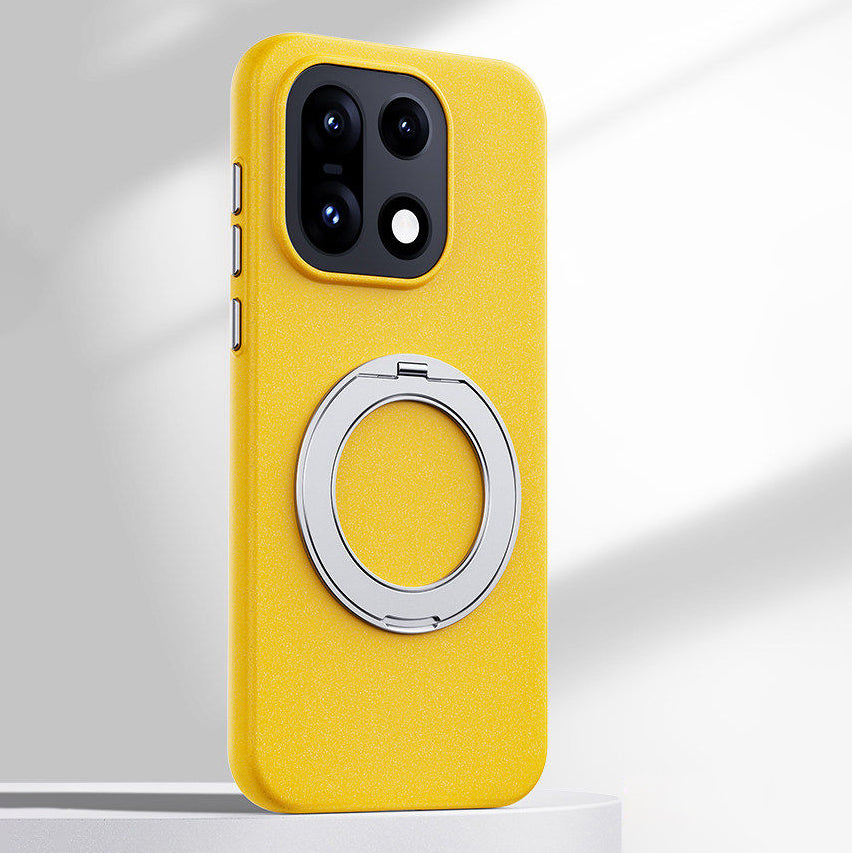 Rock Sand Material Ring Holder Case with MagSafe