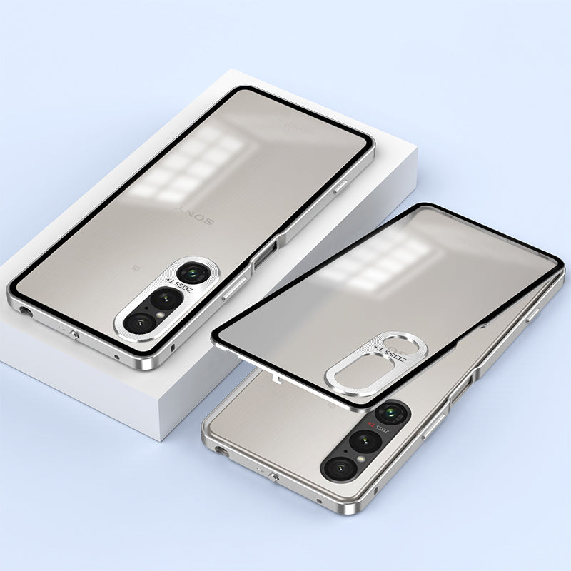 Single-Sided Buckle Metal Frame Case