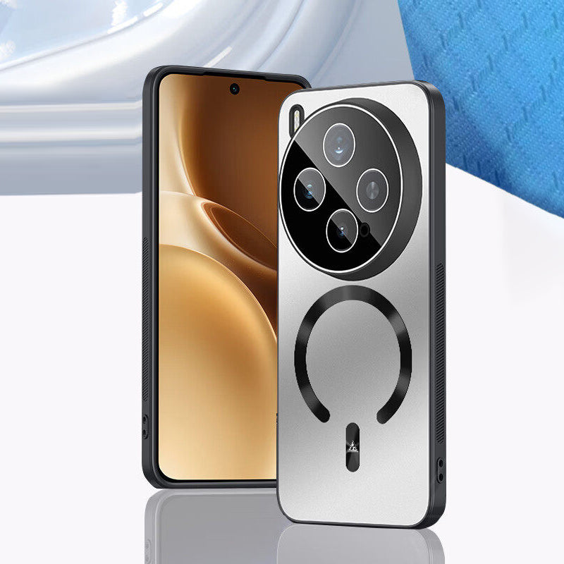Alloy Metal Frosted Case with MagSafe