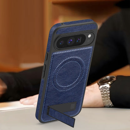 Folding Stand Leather Case with MagSafe