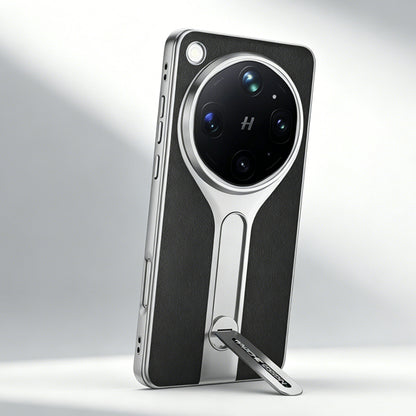 Folding Kickstand Leather Case