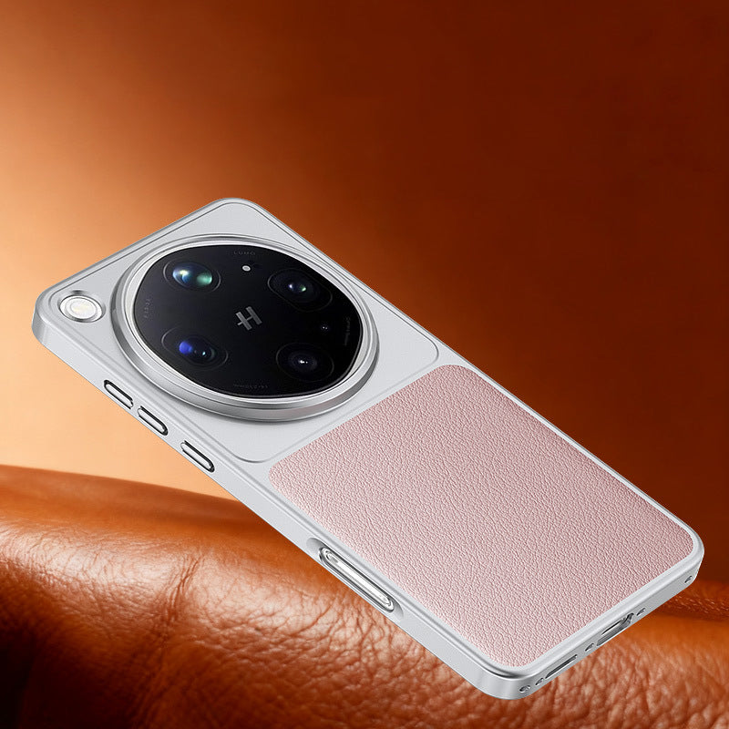 Luxury Matte Anti-Slip Leather Case