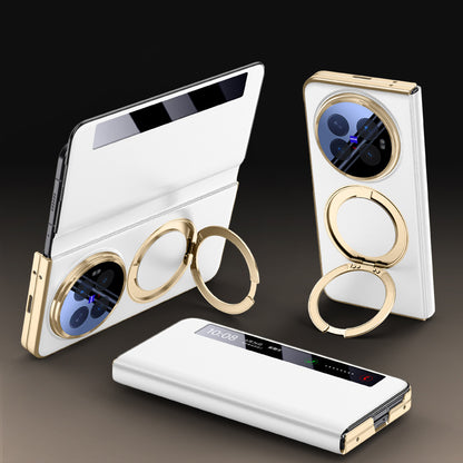 Folding Flip Leather Case with Kickstand