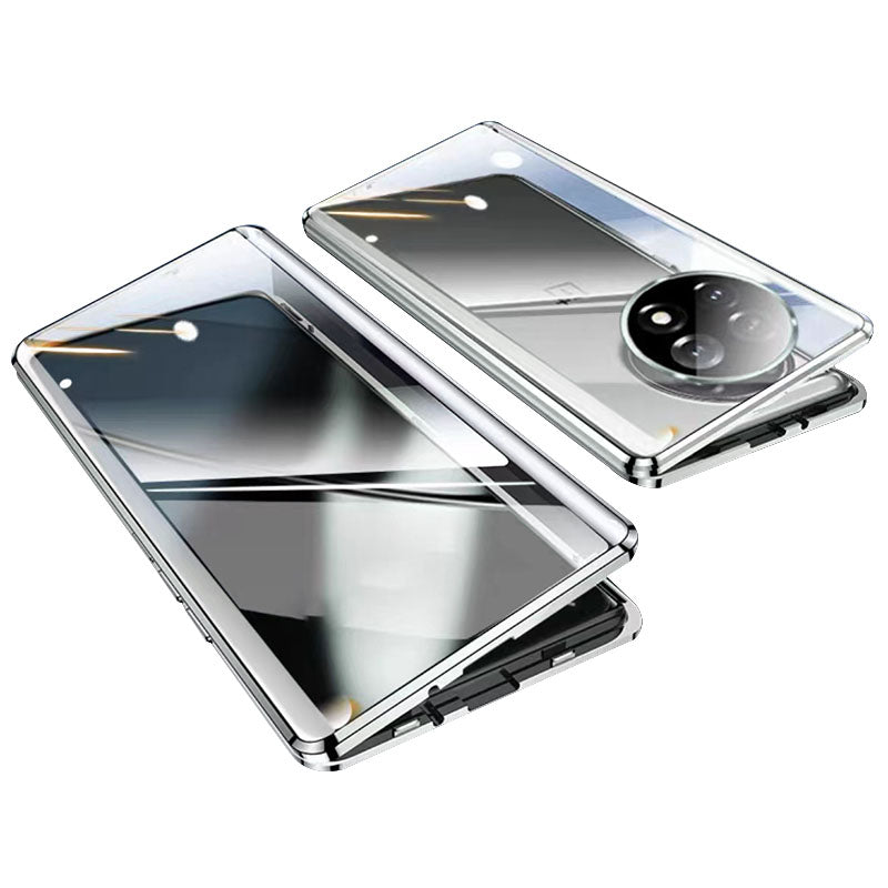 Serie OnePlus | Caja protectora de vidrio HD de doble cara para teléfono 