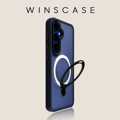 Translucent Frosted Swivel Kickstand Case with MagSafe