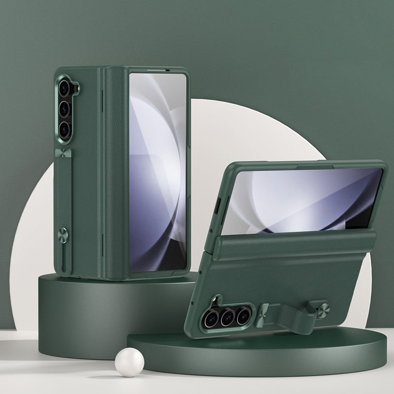 Genuine Leather Case with Strap