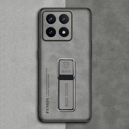 Matte Leather Case with Stand