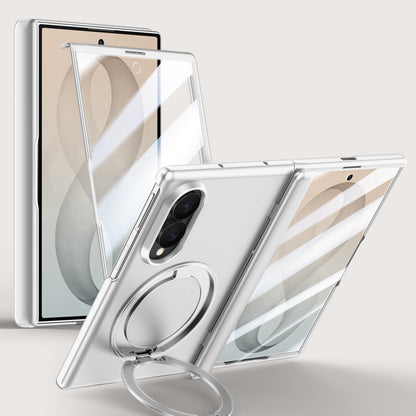 Rotating Magnet Ring Frosted Case with MagSafe