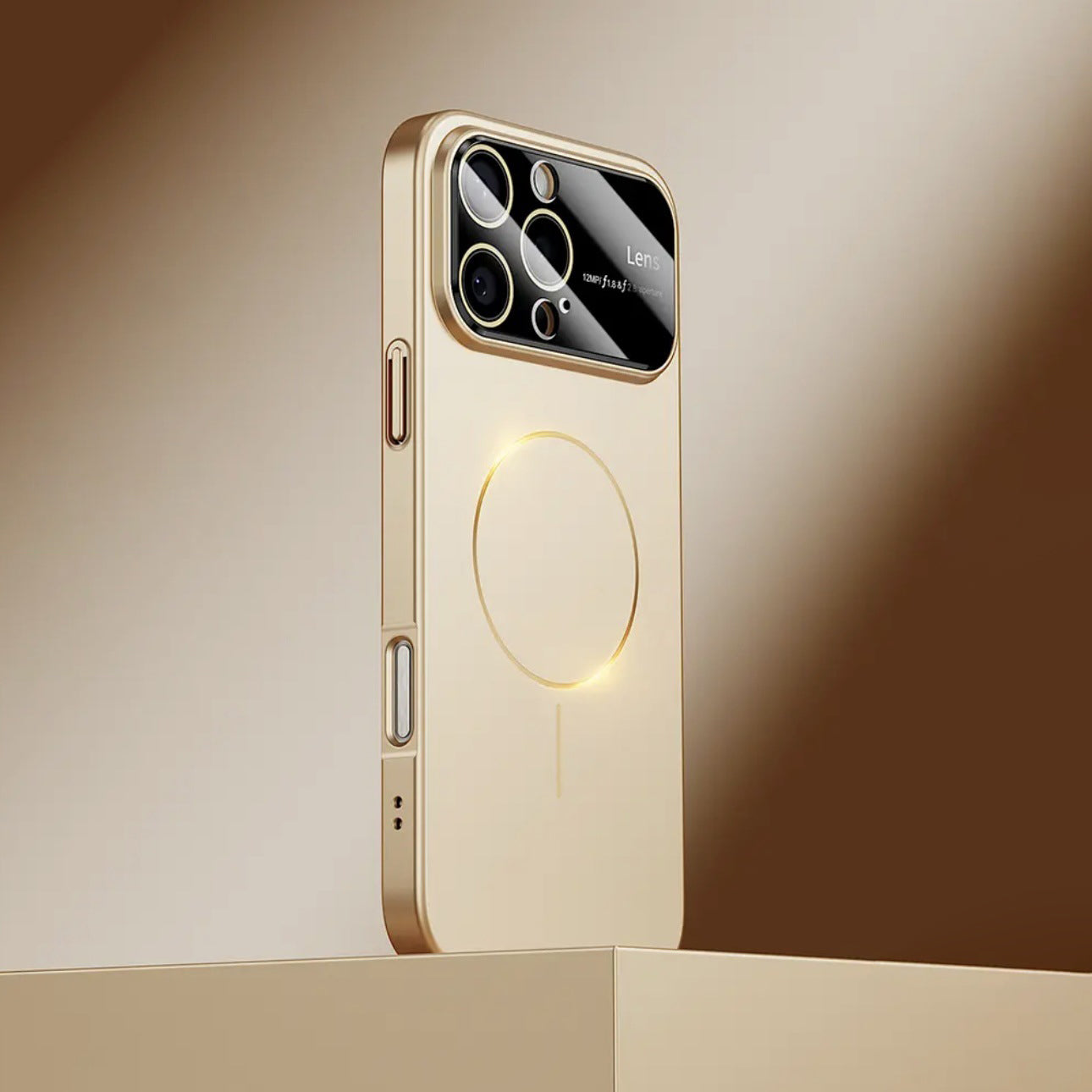 Electroplated Frosted Acrylic Case with MagSafe