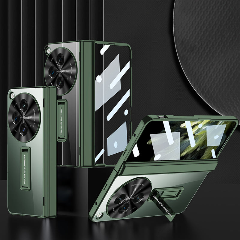 Transparent Electroplated Case with Stand