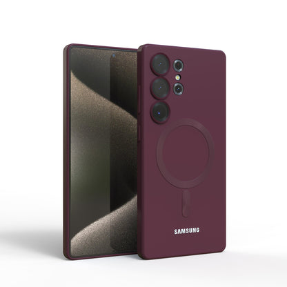 Serie Samsung Magsafe | Funda oficial de silicona líquida para teléfono 