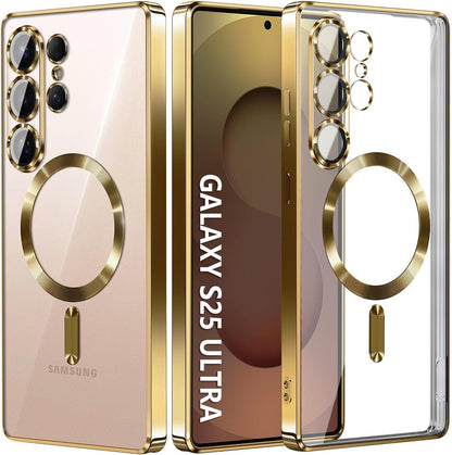 Transparent Electroplated Case with MagSafe
