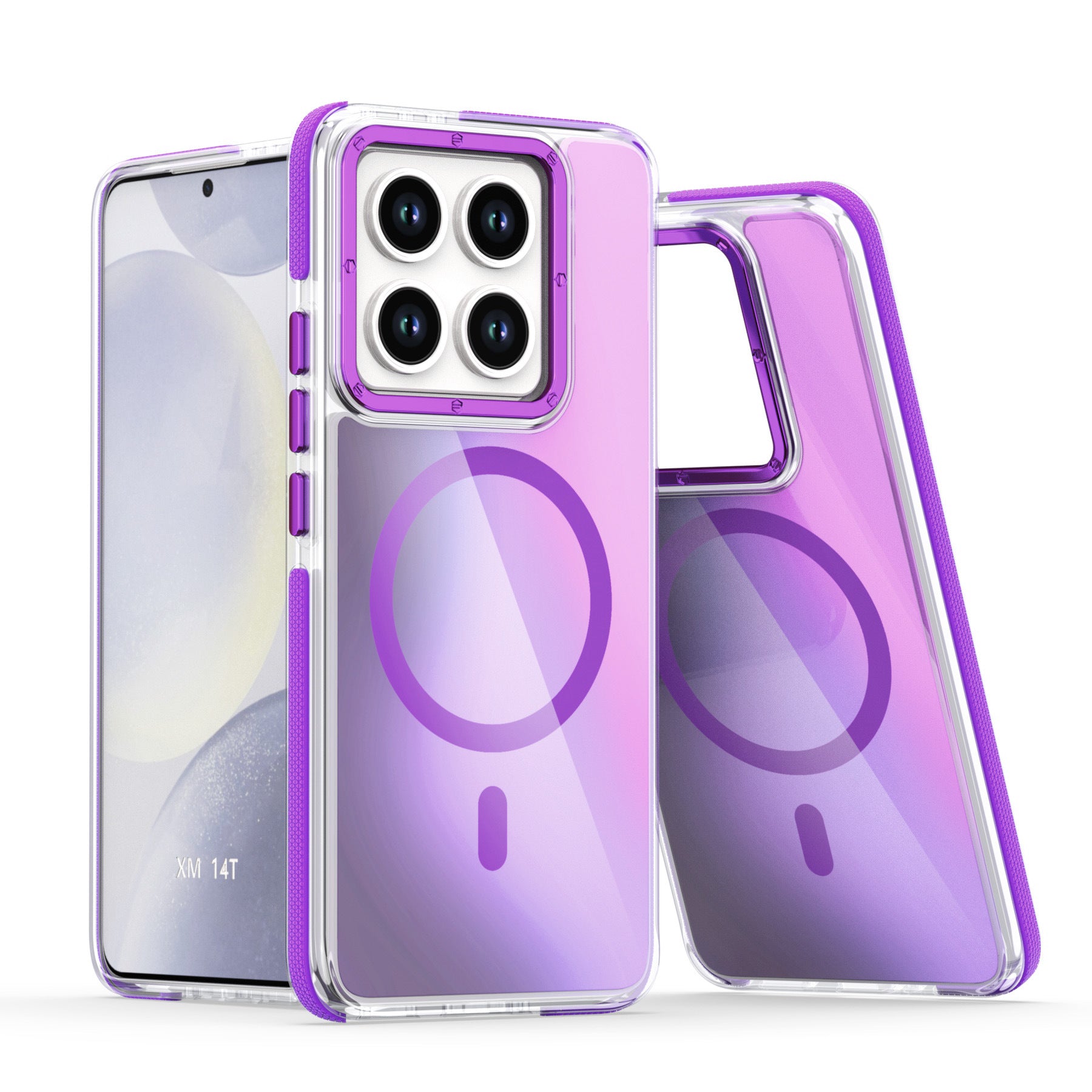 Transparent Gradient  Case with MagSafe