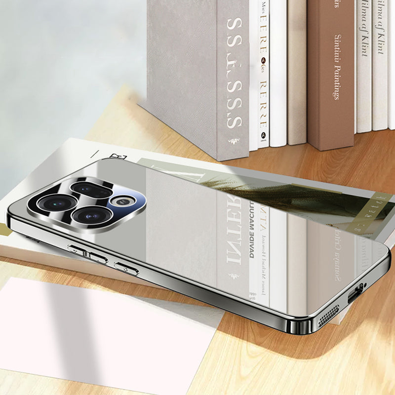 Electroplated Tempered Glass Case