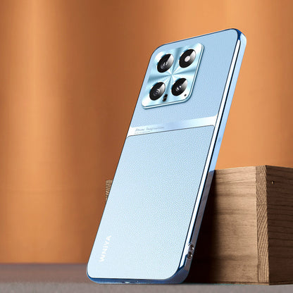 High-End Electroplated Leather Case