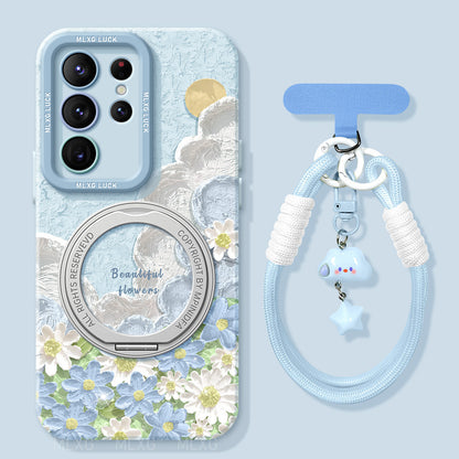 Liquid Silicone Lanyard Case with Bracket