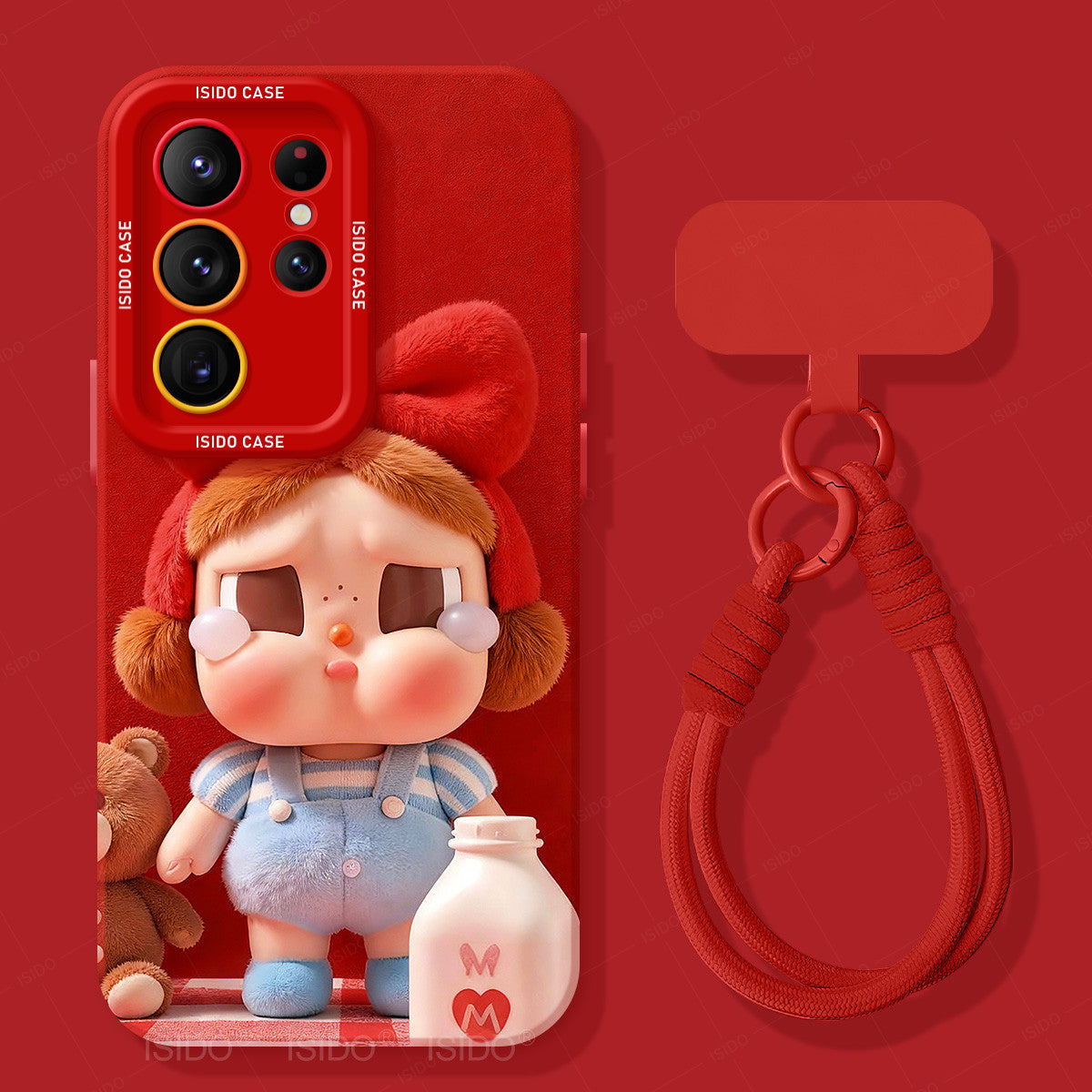 CRYBABY Liquid Silicone Lanyard Case