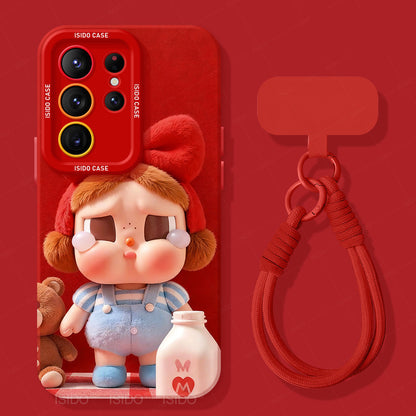 CRYBABY Liquid Silicone Lanyard Case