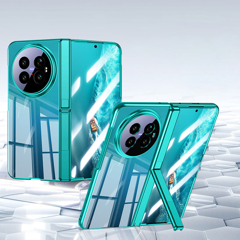 Transparent Electroplated Case with Kickstand