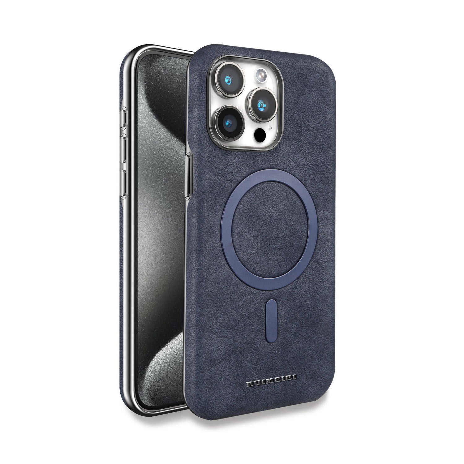 Luxury Business Leather Case with MagSafe